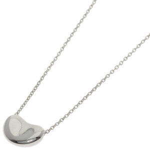 Tiffany Bean Necklace, Silver, Women's, TIFFANY&Co.